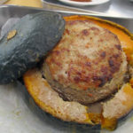 カボチャの肉詰めの出来上がり♪