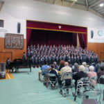 迫力の学年合唱