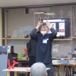 皿回しも披露しました。