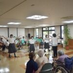 神出中学校演奏会の様子