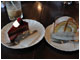 喫茶店のケーキ