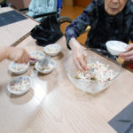 サラダもしっかりと！