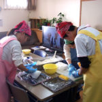 押し寿司作成中