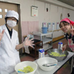 スイートポテト作成中！