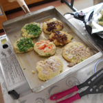 お味は、ぶた・ネギ・すじこん・エビマヨチーズの４種類でした。